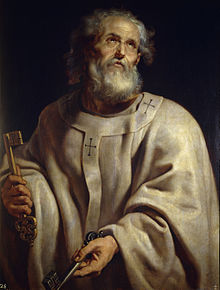 Saint Peter as Pope by Rubens