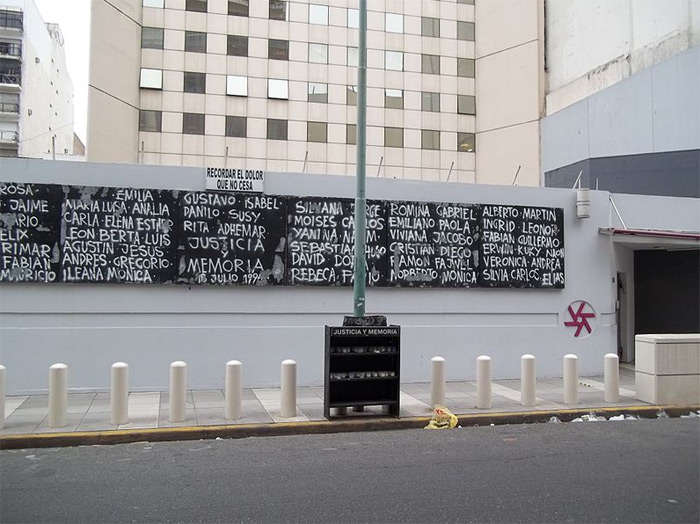 The AMIA, a Jewish Community Center in Buenos Aires