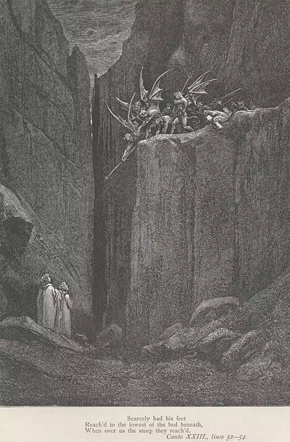 The Divine Comedy - Hell: Canto XXIII The Divine Comedy - Hell: Canto XXIII