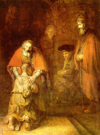 Рембрандт "Повернення блудного сина"