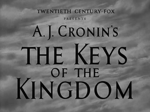  The Keys of the Kingdom : Gregory Peck, Thomas Mitchell,  Vincent Price, Rose Stradner, Roddy McDowall, Edmund Gwenn, Cedric  Hardwicke, Peggy Ann Garner, Jane Ball, James Gleason, Anne Revere, Ruth  Nelson