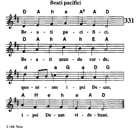 Beati pacifici